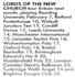 The Lords of The New Church - Music Paper 1989 UK Tour Announcement