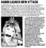 Hanoi Rocks - NME 'Back to Mystery City' UK Tour Announcement - 1983