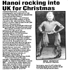 Hanoi Rocks - NME UK Xmas Gigs Announcement - 1984